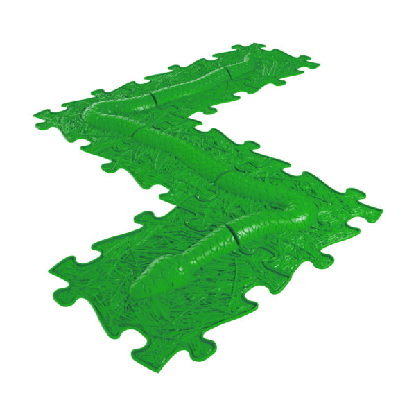 Orthopedic floor - Snake set green