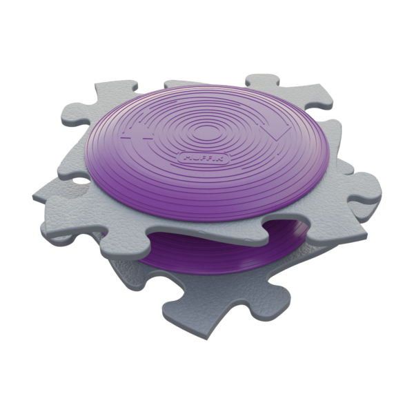 Magic Rotana set - graphite/violet pearl